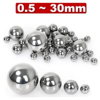 2500pcs 304 stainless steel beads ball high precision bearings roller beadssmooth solid ball slingshot ammo dia 0 5mm 1mm30mm