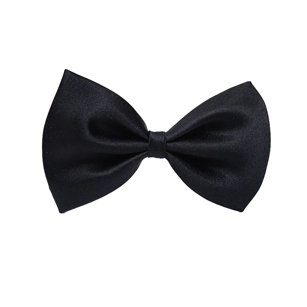 Однотонная детская бабочка регулируемый галстук вечерние реквизиты для