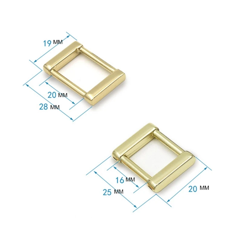 

10Pcs Bags Handbags Metal Shoulder Chain Adjust Shortening Buckle