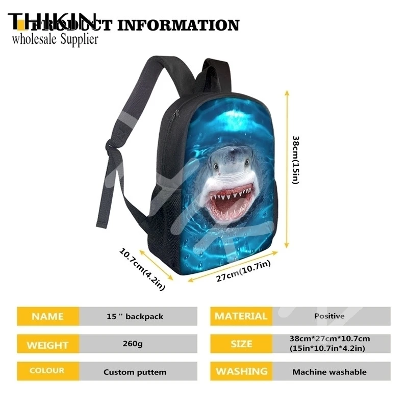 Рюкзак для мальчиков и девочек с милым животным рисунком школьный рюкзак