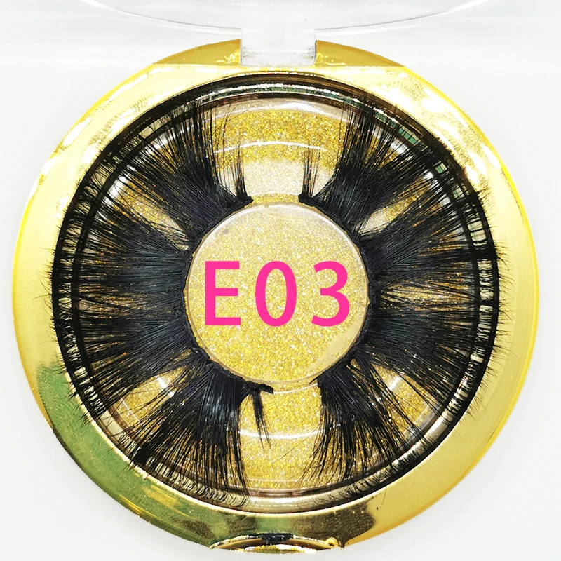 Бесплатная индивидуальная упаковка накладные ресницы 25 мм густые 3D норковые для