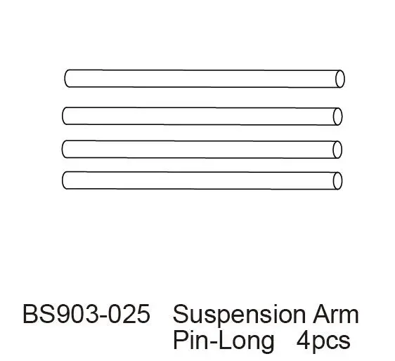 Автозапчасти для радиоуправляемых автомобилей REDCAT/BSD длинный штифт рычага