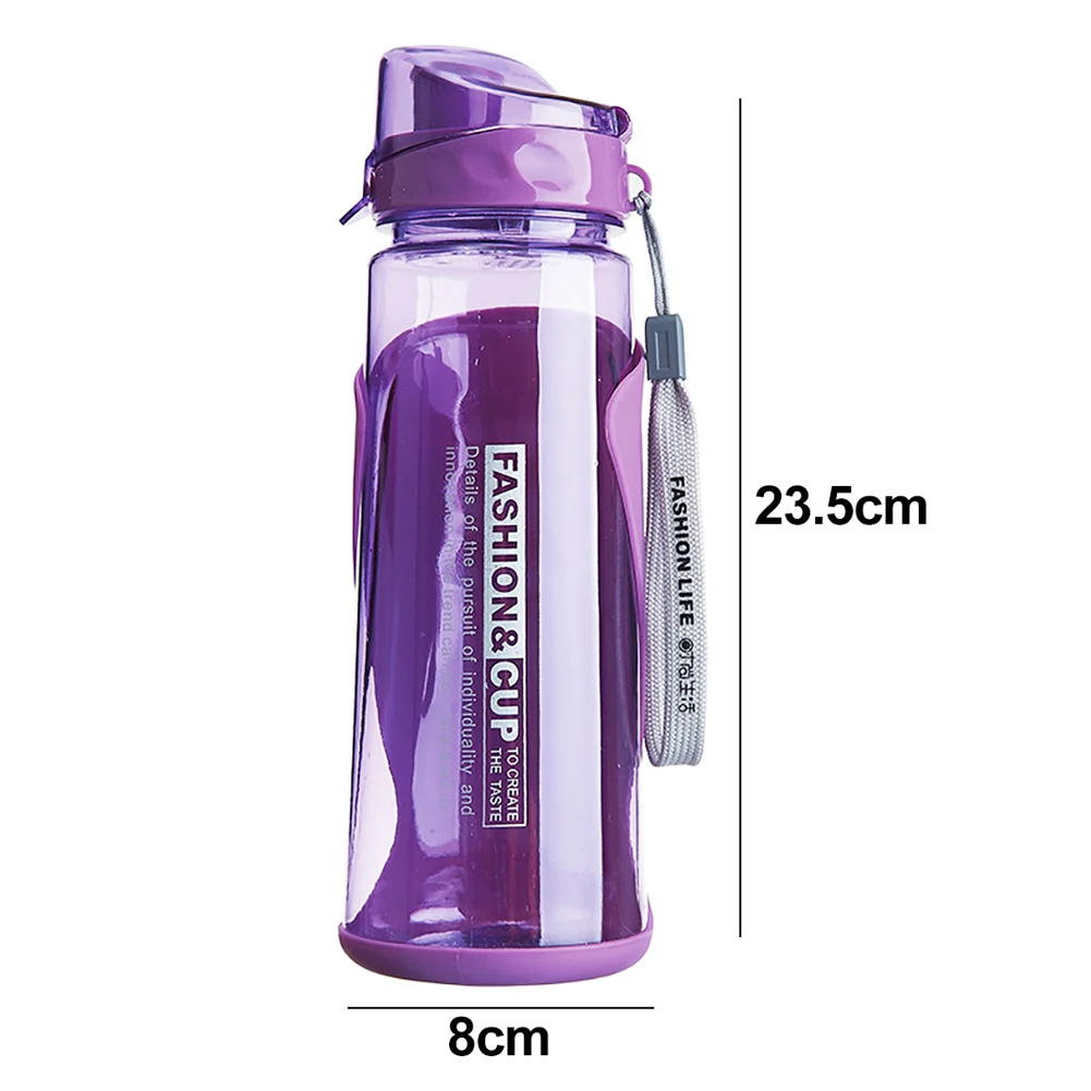 700-800ml Outdoor Sports Travel Camping Water Bottle Plastic Leakproof Bottles Kettle Drinkware Kitchen Accessories | Дом и сад
