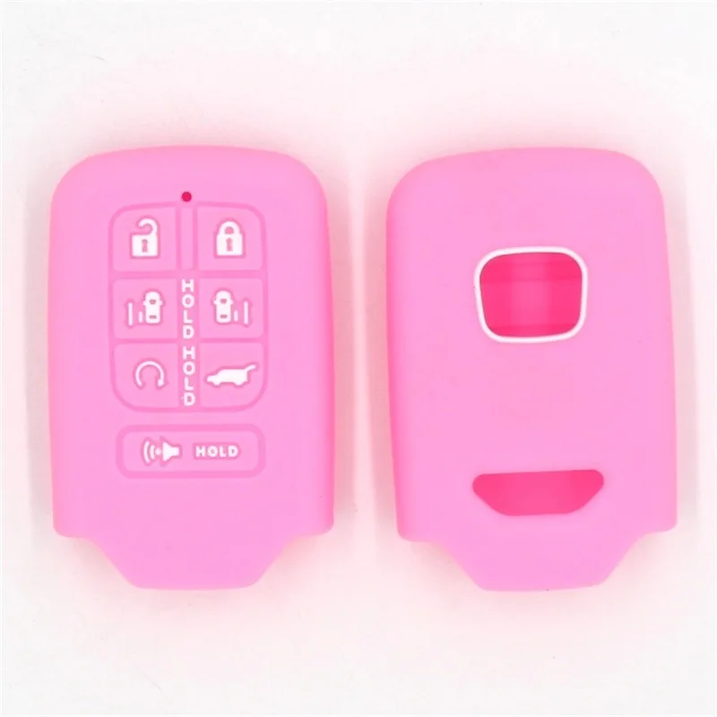 Силиконовый чехол без ключа для автомобиля 6/7 кнопок Honda Civic Accord Pilot odysley Freed Elysion MPV