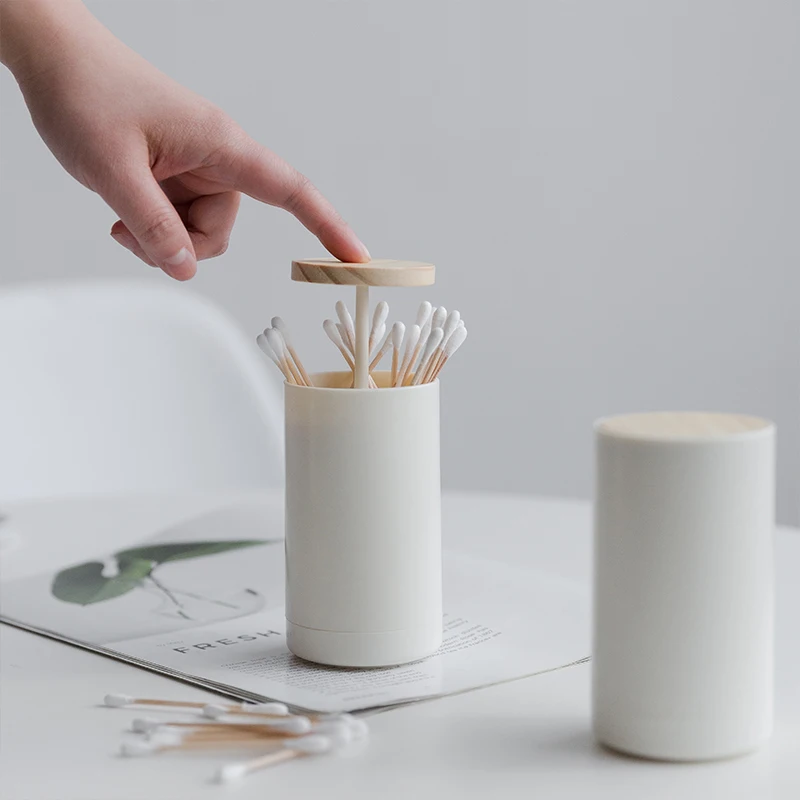 Пластиковые ватные тампоны японские простые полуавтоматические коробки для