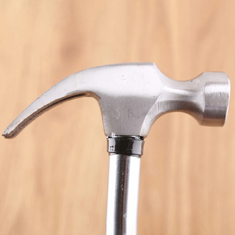 

Steel Pipe Handle Claw Hammer Household Safety Hammer Multi-Function Car Emergency Hammer
