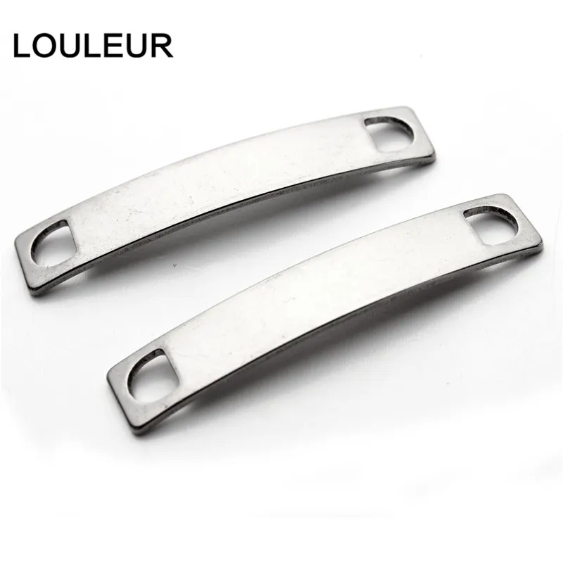 Застежки-коннекторы из нержавеющей стали для подвесок и браслетов 10-20 шт./партия