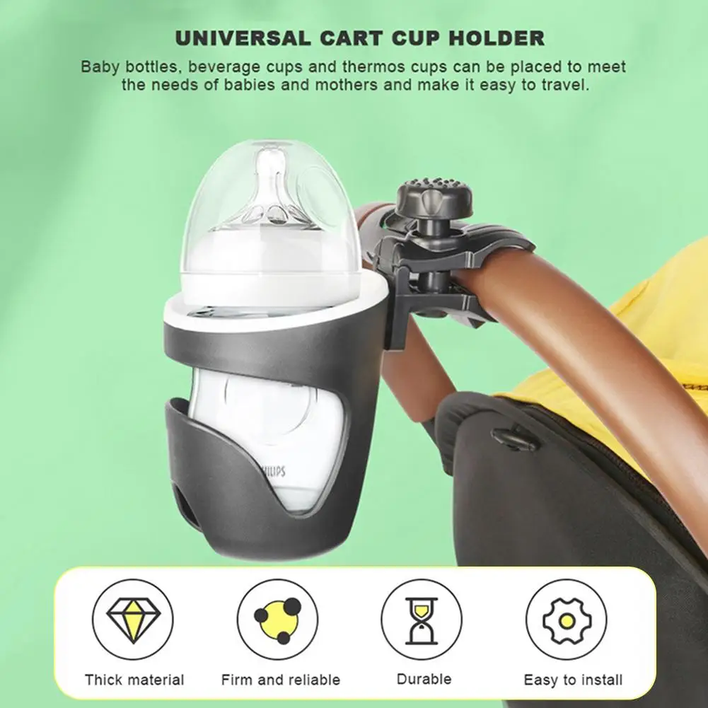 

Stroller Cup Holders Universal Drink Bottle Holder for Baby Stroller Bicycle Wheelchair Trolleys