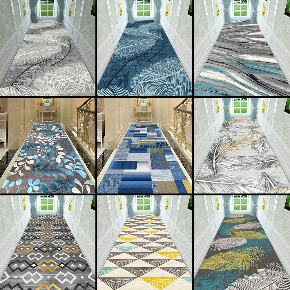 Ковер в простом стиле для коридора домашний декор Придверный коврик входа