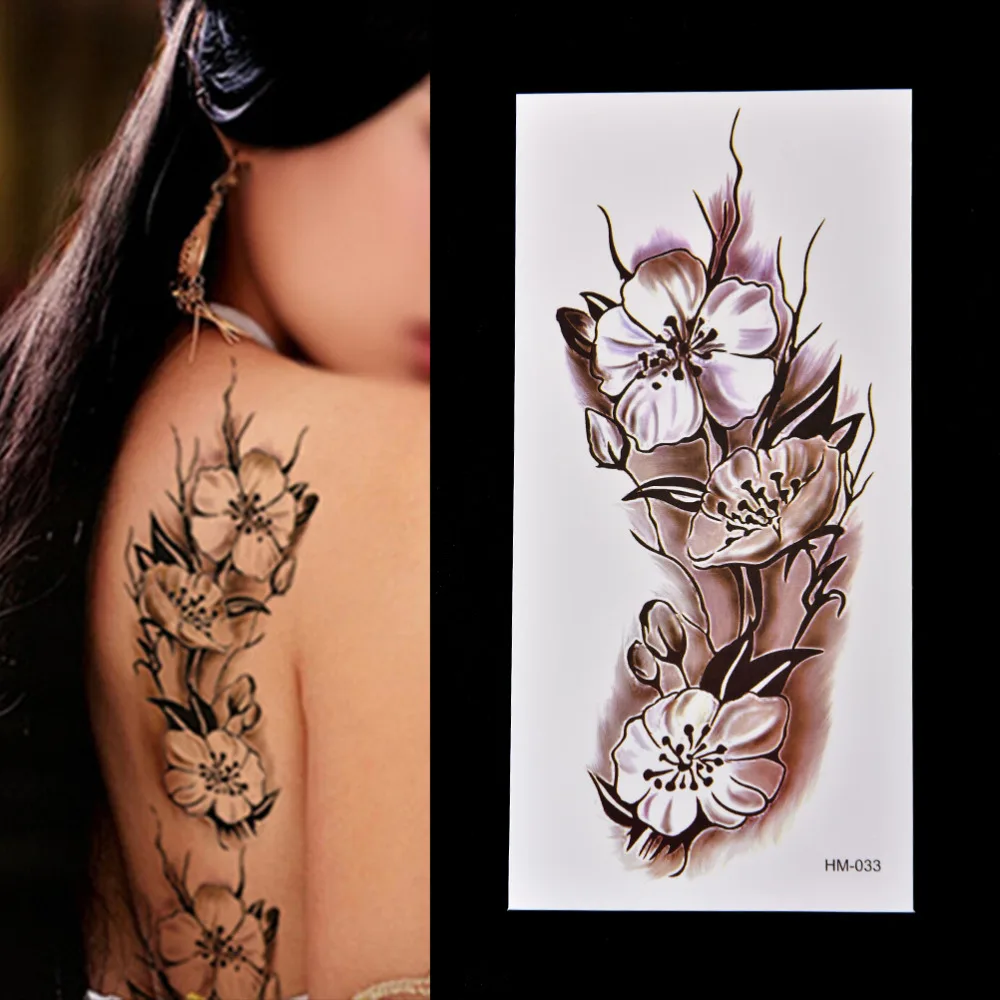 

Fashion Removable Waterproof Temporary Plum Blossom Body Tattoo Sticker