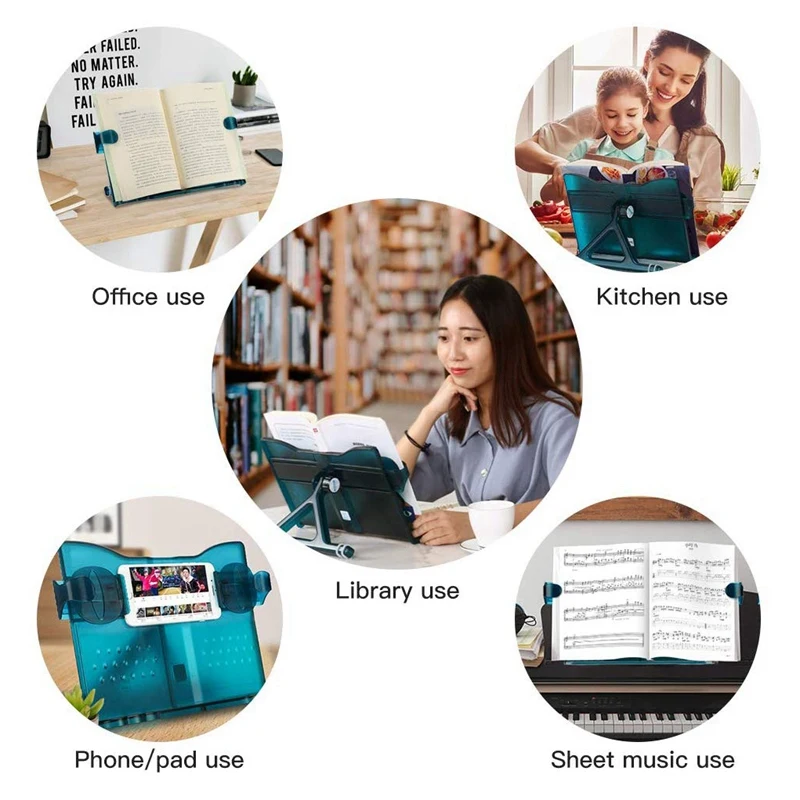 Подставки для чтения книг пластиковая подставка регулируемая в виде кошки