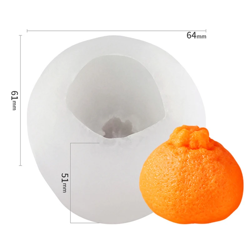 

Silicone Mold Resin DIY Strawberry,Orange,Mangosteen,Chestnut For Decorating The Cake Room,Homemade Candles Kitchen Baking Q0229