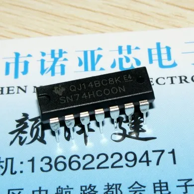 10 шт. SN74HC00N DIP 14 SN74HC00 74HC00 новый и оригинальный IC|Интегральные схемы| |