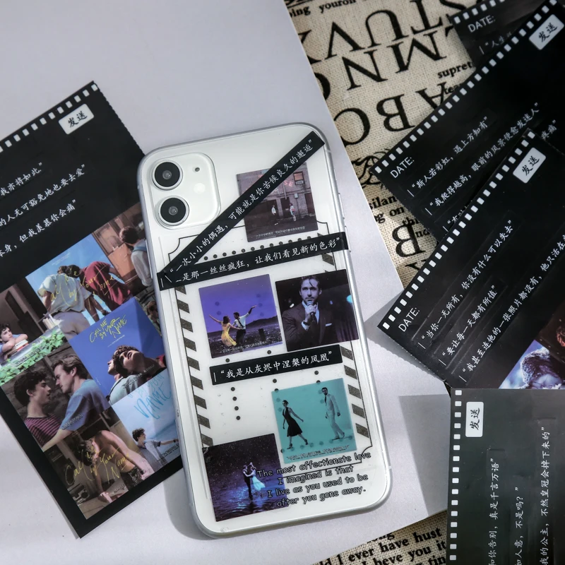 

Fabian 6pcs/pack Cloud Stickers Waterproof PET Stickers Cup Phone Diary Scrapbooking Journal Decoration Label Creative Stickers