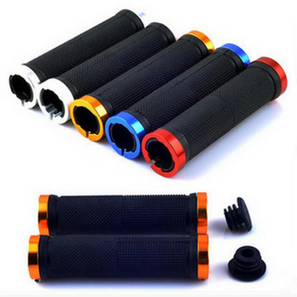 

Road Mountain Bike Bicycle Cycling Lock-On Handlebar Bar End Hand Grips