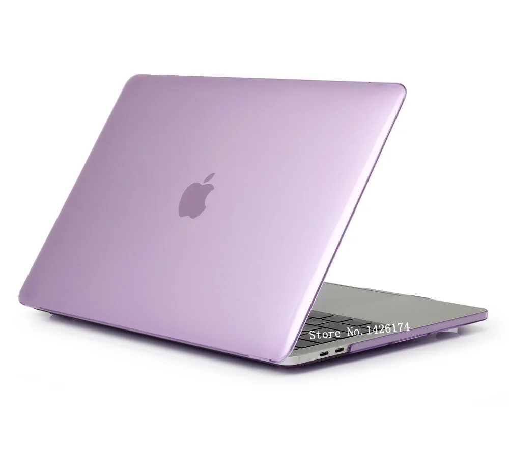 Кристальный \ матовый чехол для Apple Macbook Air Pro retina 11 12 13 15 дюймов сумка для ноутбука, для нового Mac book Air Pro 13,3 чехол A1932+ подарок