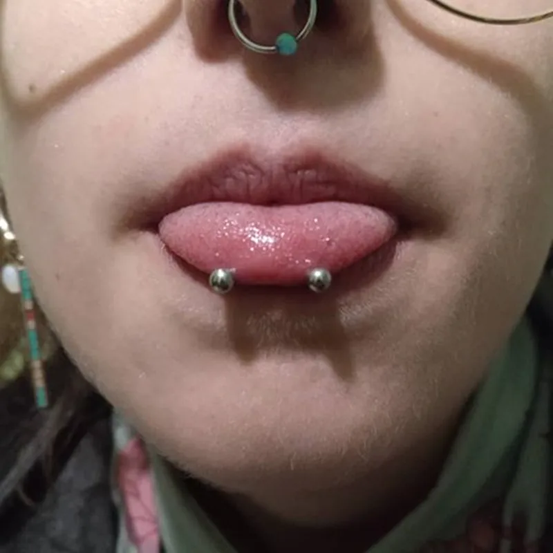 2 шт. кольцо для пирсинга бровей из нержавеющей стали 16 г | Украшения и аксессуары