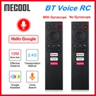 Пульт дистанционного управления Mecool с Bluetooth, голосовое управление, воздушная мышь, гироскоп, замена для ТВ-приставки Mecool