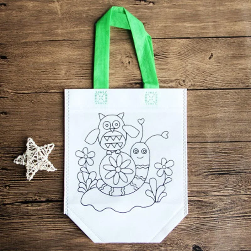 snails Saizhi DIY Рисование игрушки цветные граффити мешок ручной работы детей экологически чистый материал SZ3102 - Цвет: snails