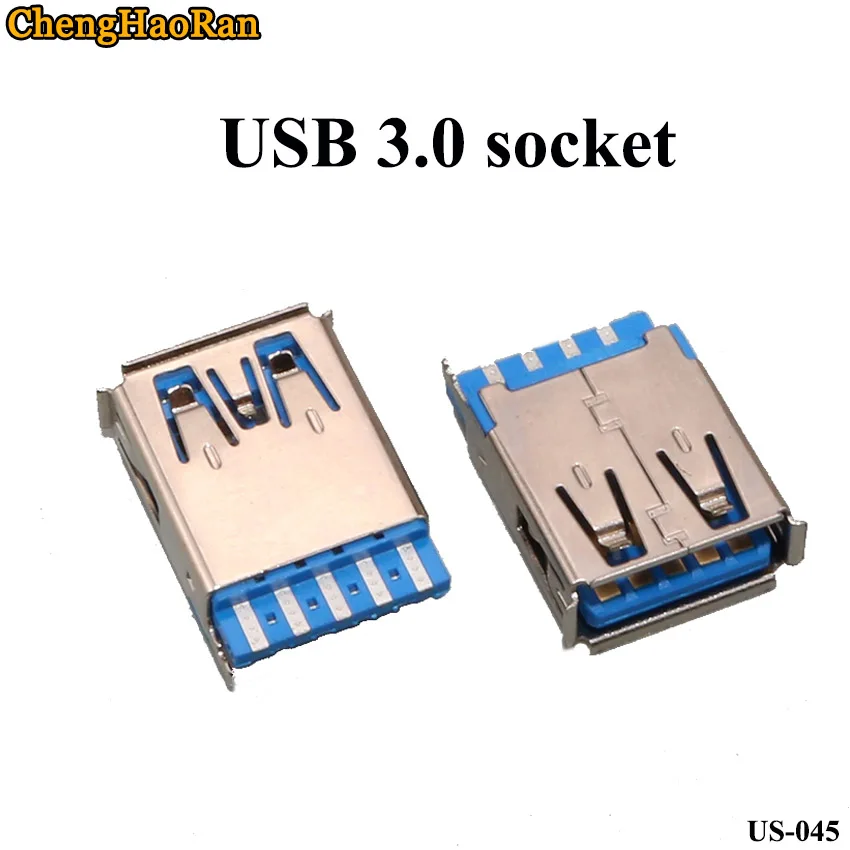 ChengHaoRan 500 шт/лот 3 0 провод тип соединения USB женский разъем Высокоскоростной AF180