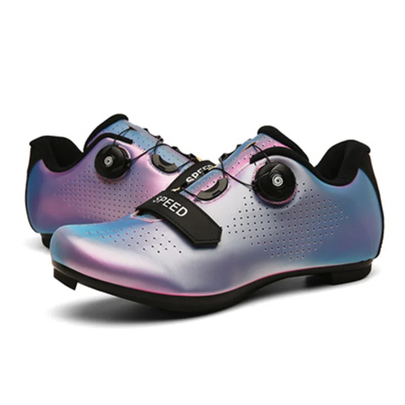 

Flat Bicycle Cycling Sneaker MTB Dirt Road Bike Shoes Men Self-Locking Cleats Shoes sapatilha ciclismo Women Speed Cycling Shoes