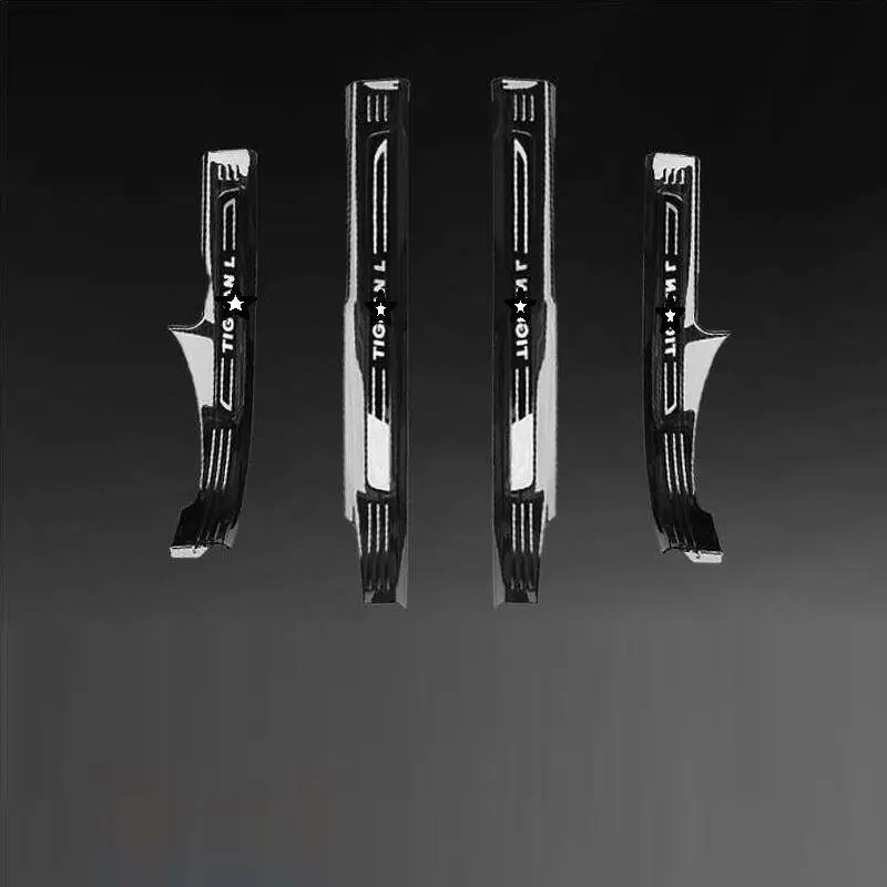 Автомобильная автомобильная Хромовая задняя панель багажника ножная педаль