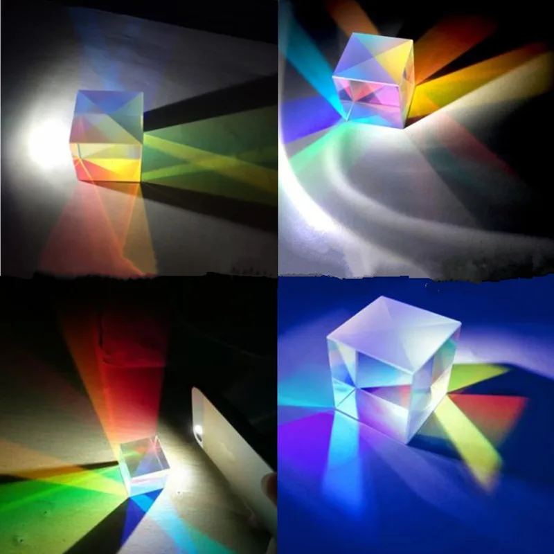 Оптическое стекло призма RGB дисперсия спектр образовательная модель открытый фотографировать фильтр фото фотография