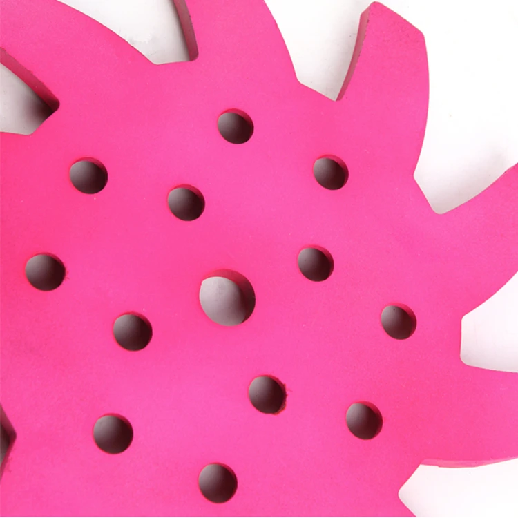 Острый Сегментированный алмазный шлифовальный круг GD73 10 дюймов D250 мм бетонный