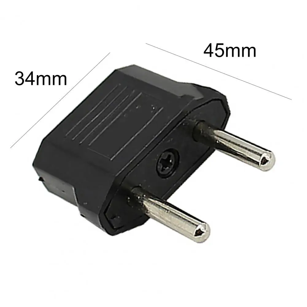 

Durable Portable Lightweight US to EU AC Power Plug Travel Converter Adapter