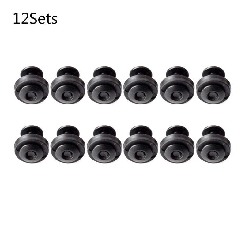 

2022 New Practical Screw Set Male & Female Screws Stainless Steel Chicago Screw 12 Pairs