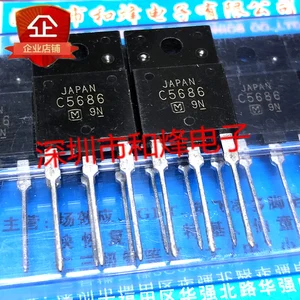 (5 Pieces) C5686 2SC5686 TO-3PF 2000V 11A / K2995 2SK2995 250V 30A / K2225 2SK2225 1500V 2A / D1555 2SD1555 1500V 5A TO-3PF