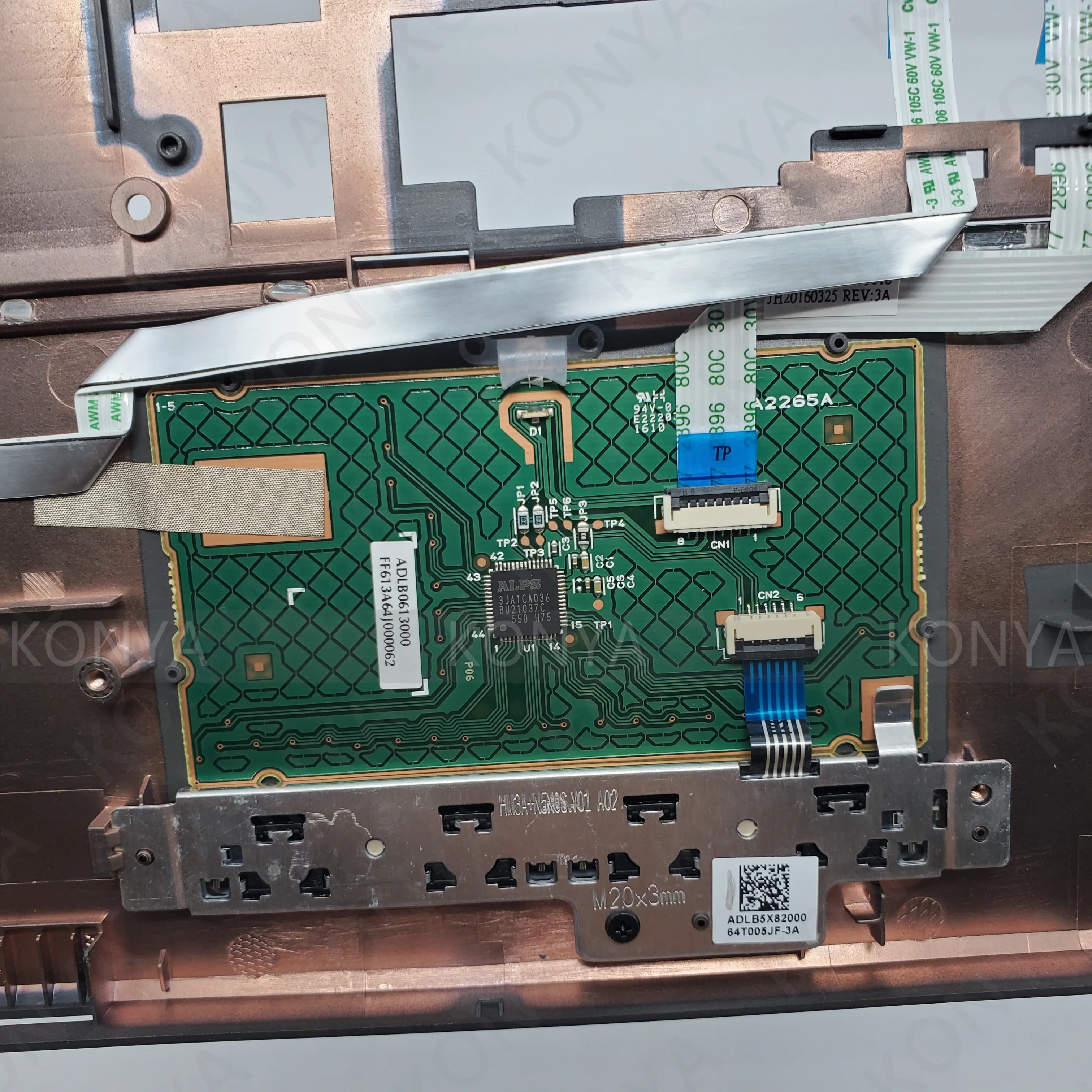 Новый оригинальный чехол для ноутбука Dell Vostro 3460 верхняя панель клавиатуры 2KGWK 02KGWK