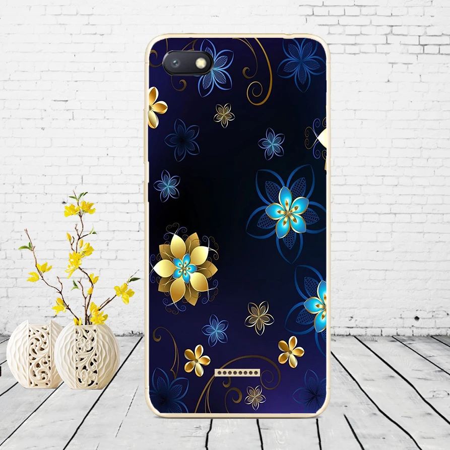 I5 Силиконовый чехол для xiaomi redmi 6a защитный чехол Мягкий ТПУ чехол для телефона Чехлы для xiaomi redmi 6A чехол бампер 6a Coque - Цвет: I5
