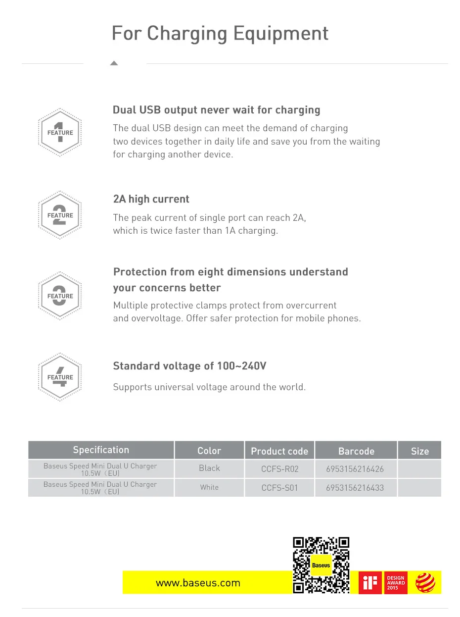 Baseus Dual USB зарядное устройство для iPhone 11 Pro Max X 8 6 быстрое зарядное устройство для samsung S9 Xiaomi Mi 8 huawei mate 30 зарядное устройство для мобильного телефона