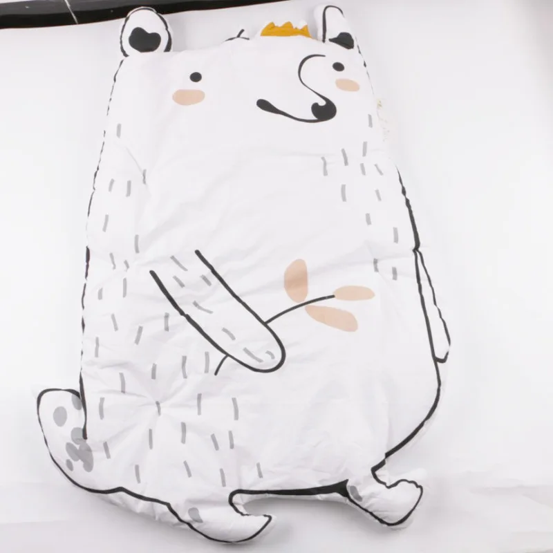 

120x55cm Baby Crawling Mat Carton Sleeping Quilt for Newborn Baby Playmat Foldable Crawling Carpet Folding Blanket Education