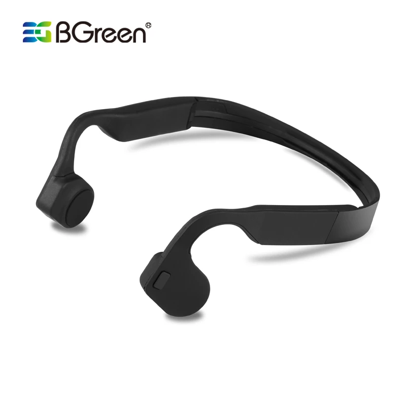 Беспроводные спортивные Bluetooth наушники BGreen с костной проводимостью