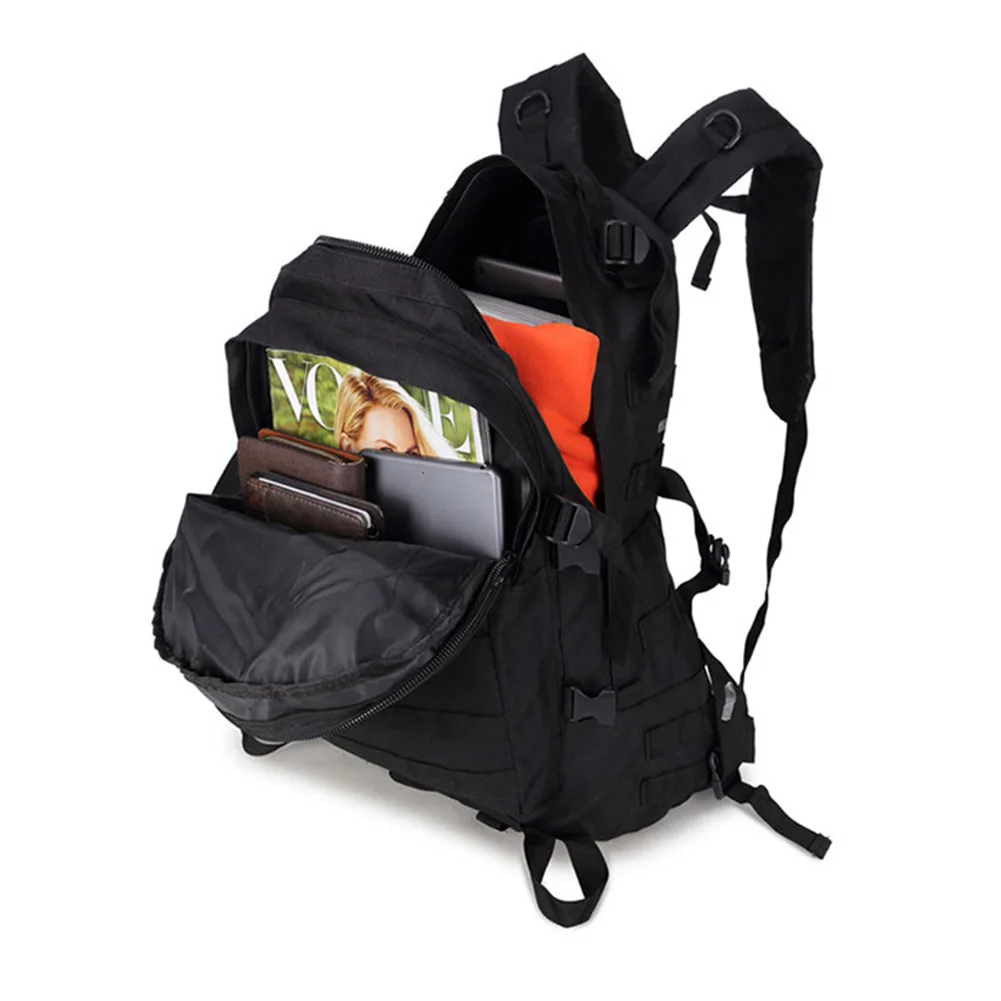 Мужской и Женский уличный рюкзак из ткани Оксфорд с регулируемой молнией легкий