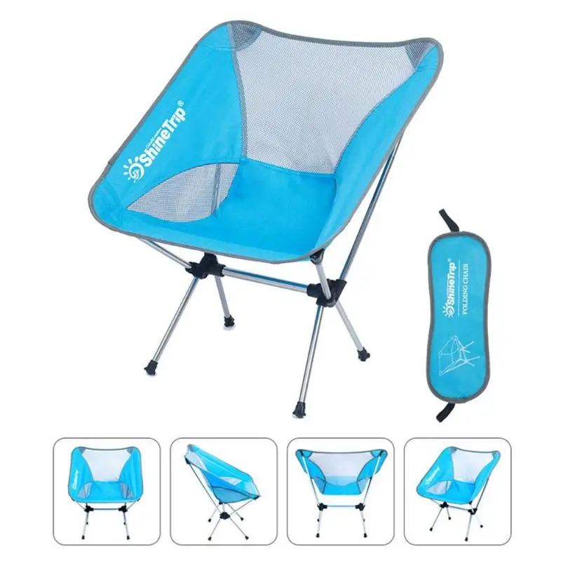 Открытый складной кемпинг рыболовный стул Сверхлегкий походный пляжный для