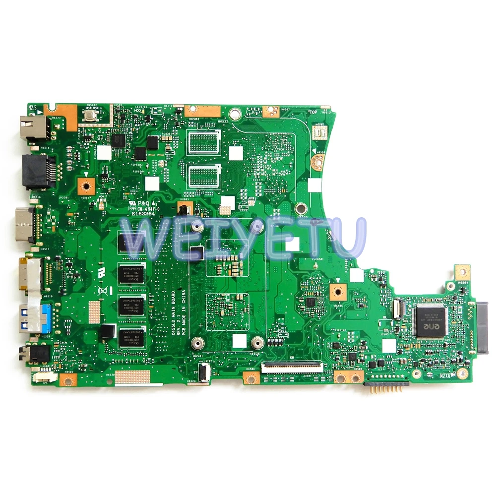 Материнская плата X455LA I3 4010/4030 2GB/4GB RAM для ноутбука ASUS X455LJ X455LN X455LD A455L F455L K455L
