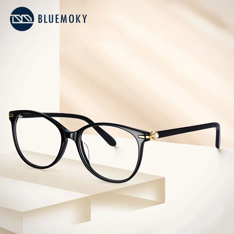 BLUEMOKY мужские очки в оправе квадратные модные оптические оправы по рецепту