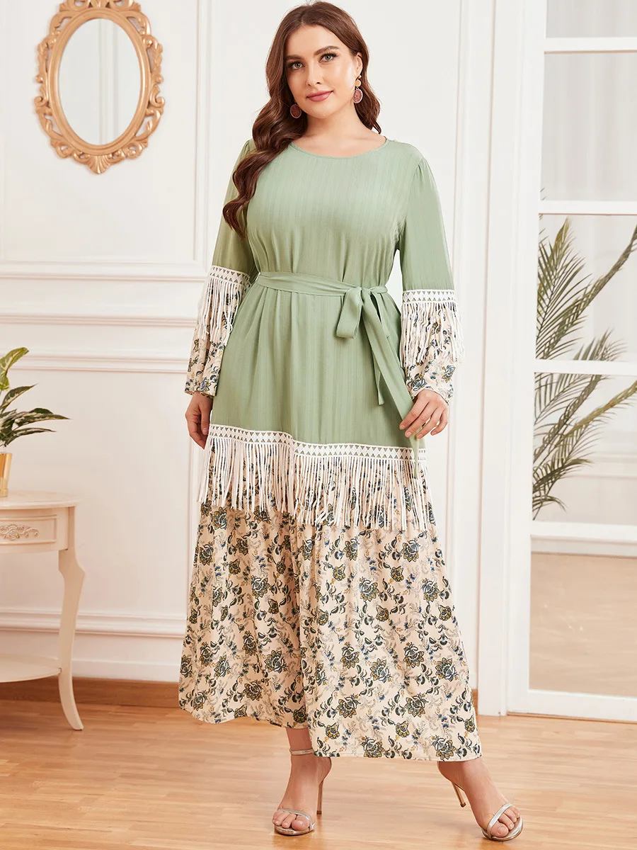 

ИД мусульманских женское платье Мубарак Абая Дубайский хиджаб платья Турция Исламская одежда Кафтан Marocain Кафтан Vestido мусульманских Femme