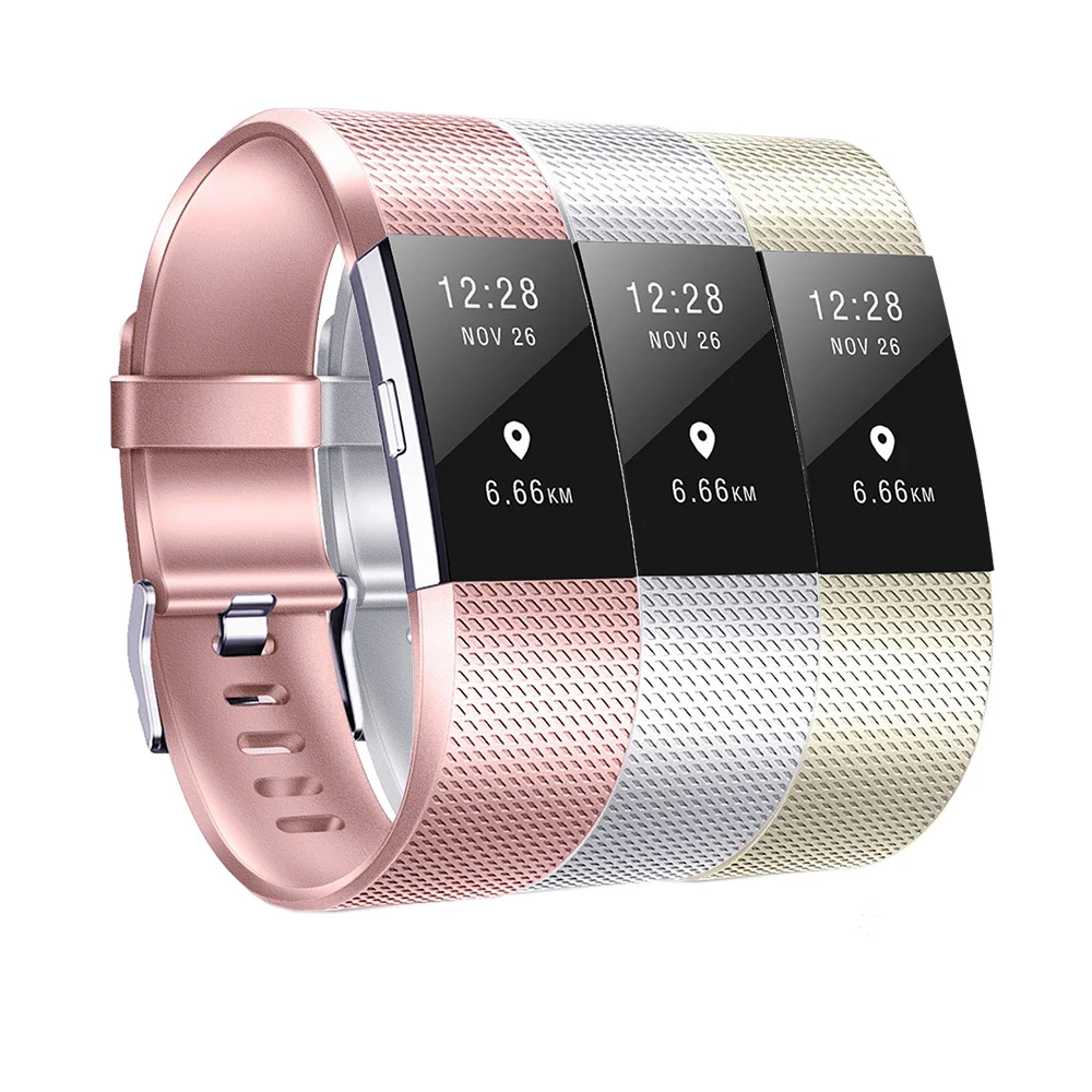 Наручный ремешок для Fitbit Charge 2 TPU аксессуар Браслет наручных часов браслет из