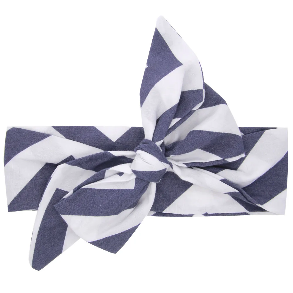 Laleben клетчатый хлопковый детский бантик в виде кроличьих ушек большой пояс для