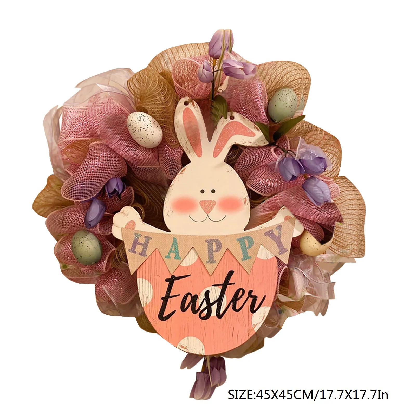 

Animal Ornaments Wreath Bunny Decoration Diy Easter Thief Bunny Butt With Ears Cartoon Bunny Shape Cute Decoration Ornaments