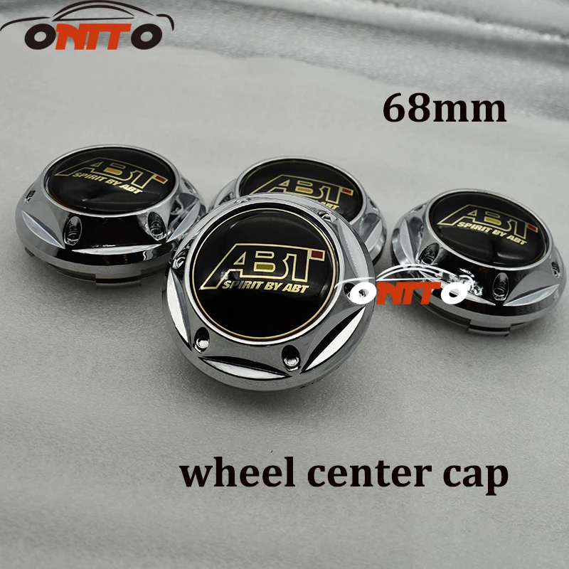 Good qulaity 20pcs 68mm Wheel Center Hubs Caps Emblem Dust-proof emblem covers for ABT | Автомобили и мотоциклы