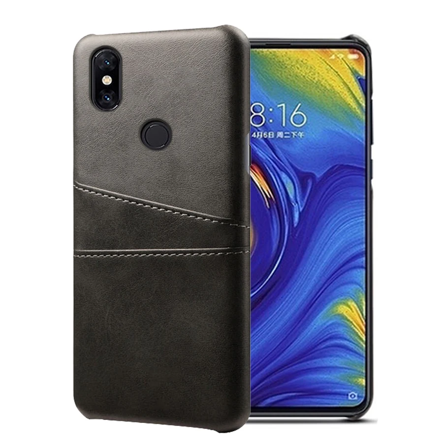 Роскошный кожаный держатель для карт, чехлы для телефонов Google Pixel 4 XL 2 3 XL XL2 Lite Pixel2 Pixel3 Pixel3lite XLPhone - Цвет: Темно-серый