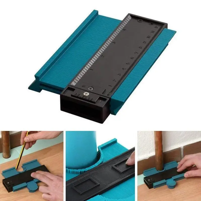 5 дюймов контур датчик в клеточку измерены ненатянутом ламинат Плитки Edge