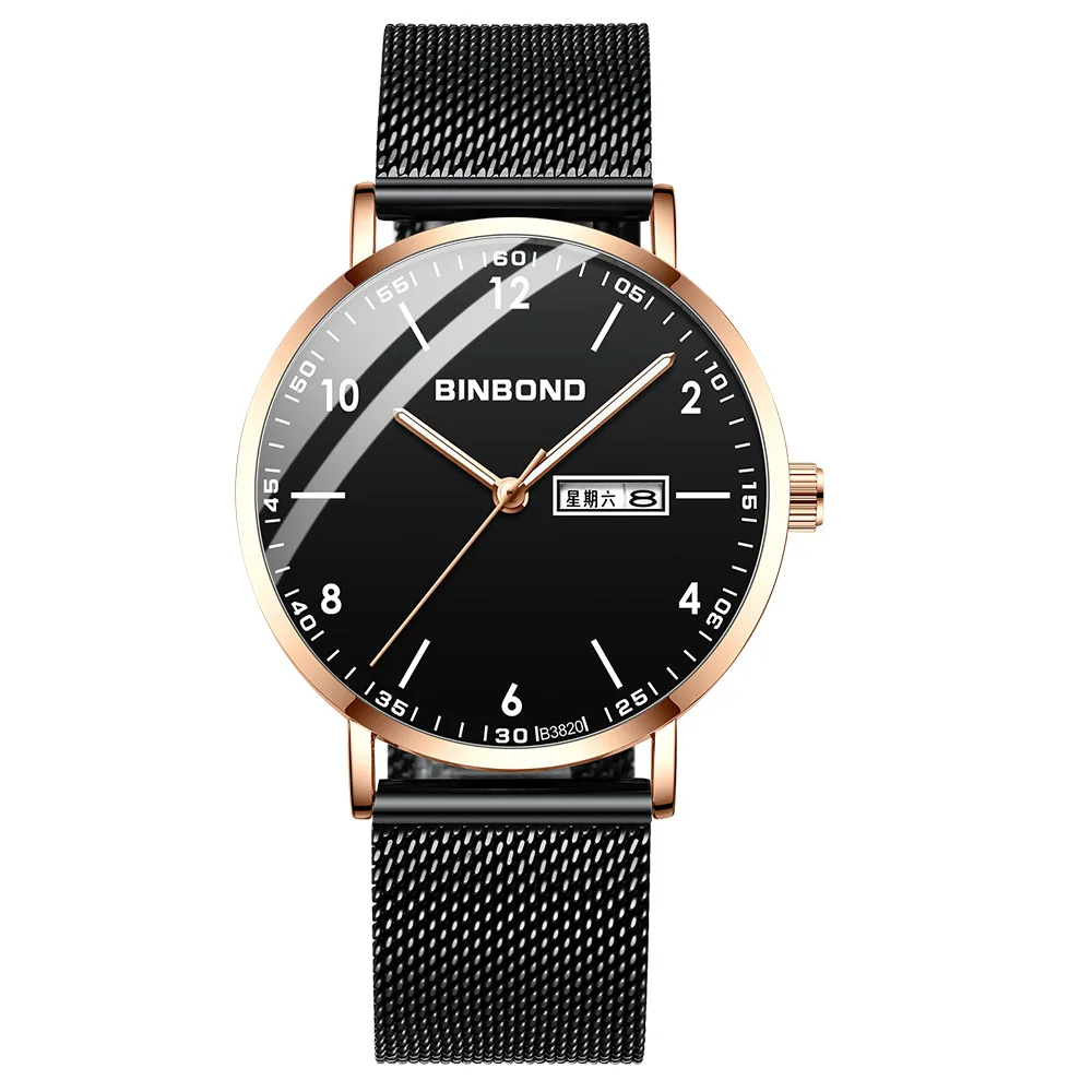 

2021 new wormhole concept automatic mechanical watch trend student watch men's quartz waterproof ultra-thin men's watch