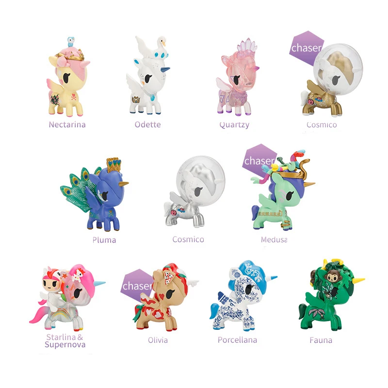 Гадкий мешок Tokidoki сумка Единорог семейная серия 8 глухая коробка слепой caja ciega