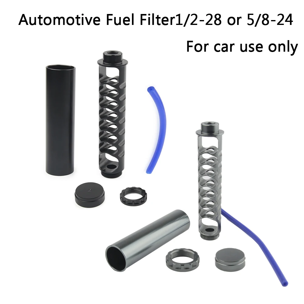 Для модификации автомобильного топливного фильтра NAPA 4003 WIX 24003 1/2 28 5/8 24 Titanium 7075 Alu.